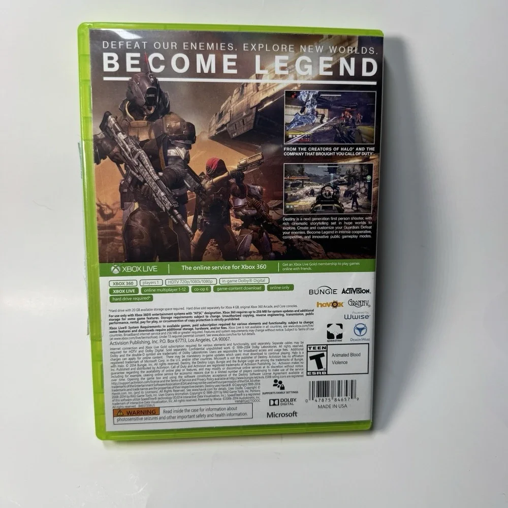 Xbox 360 Shooter Games Lot of 4 CIB (Tested & Working)
